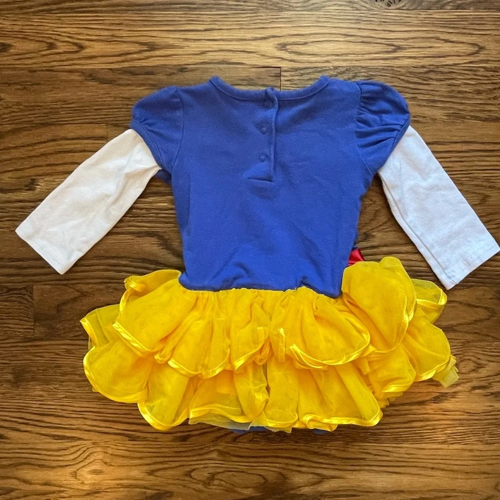 Disney Baby Girls Snow White Costume with TUTU Dress Up Size 9 Mths